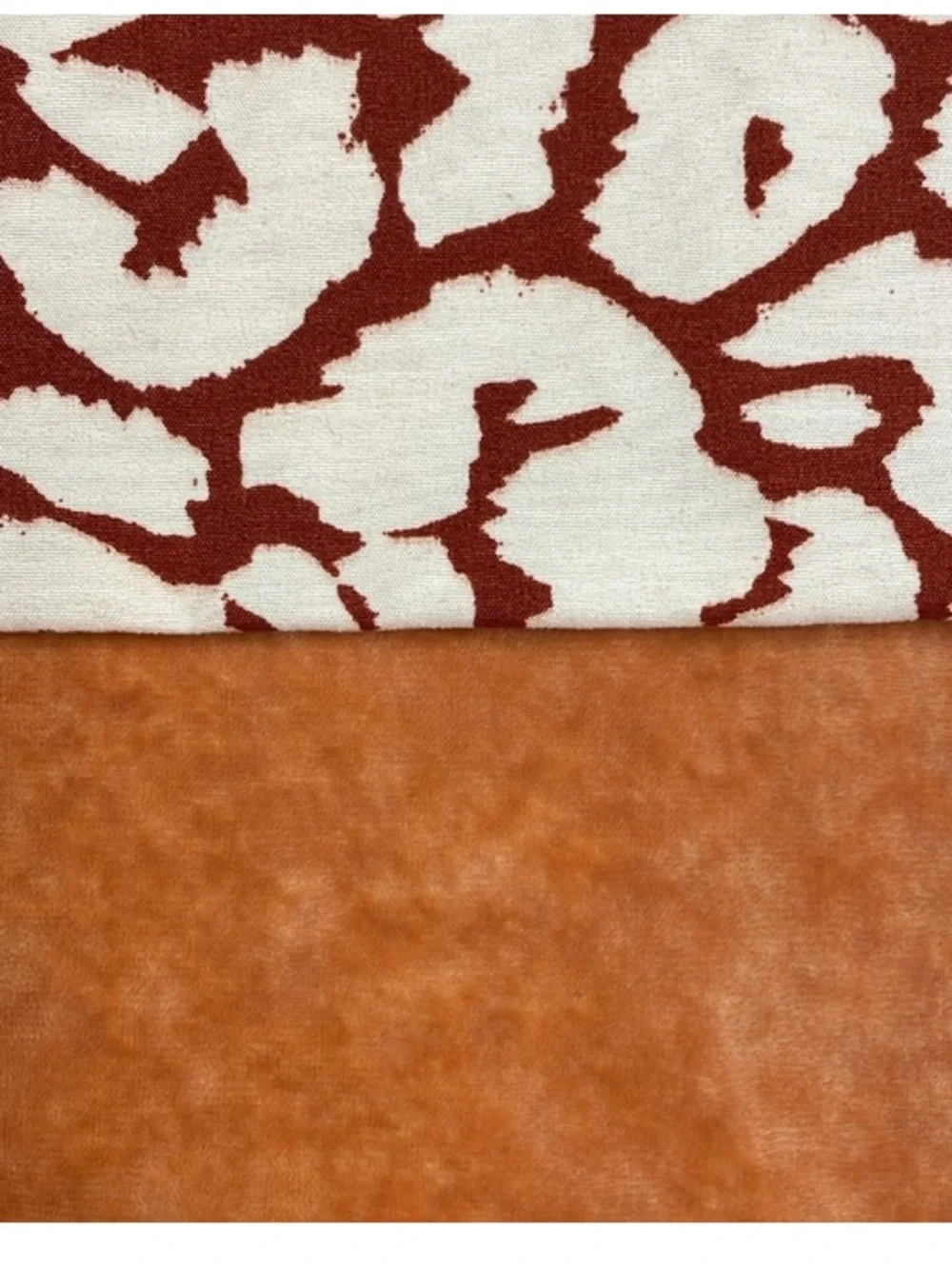 Opalhouse Reversible Velvet Leopard Print Standard Pillow Sham Orange